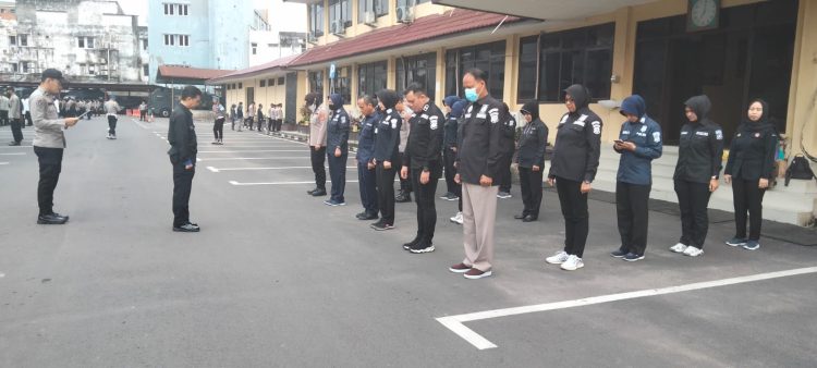 Bid Humas Polda Sumatera Selatan (Sumsel) setiap hari kerja melaksanakan Apel Pagi yang merupakan bagian penting sebelum pelaksanaan tugas dan kewajiban