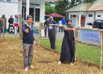 Pj Bupati Fitriany Farhas, AP, SSos, MSi, melakukan inspeksi mendadak (sidak) ke sejumlah SKPK, Jum'at (27/01/23).