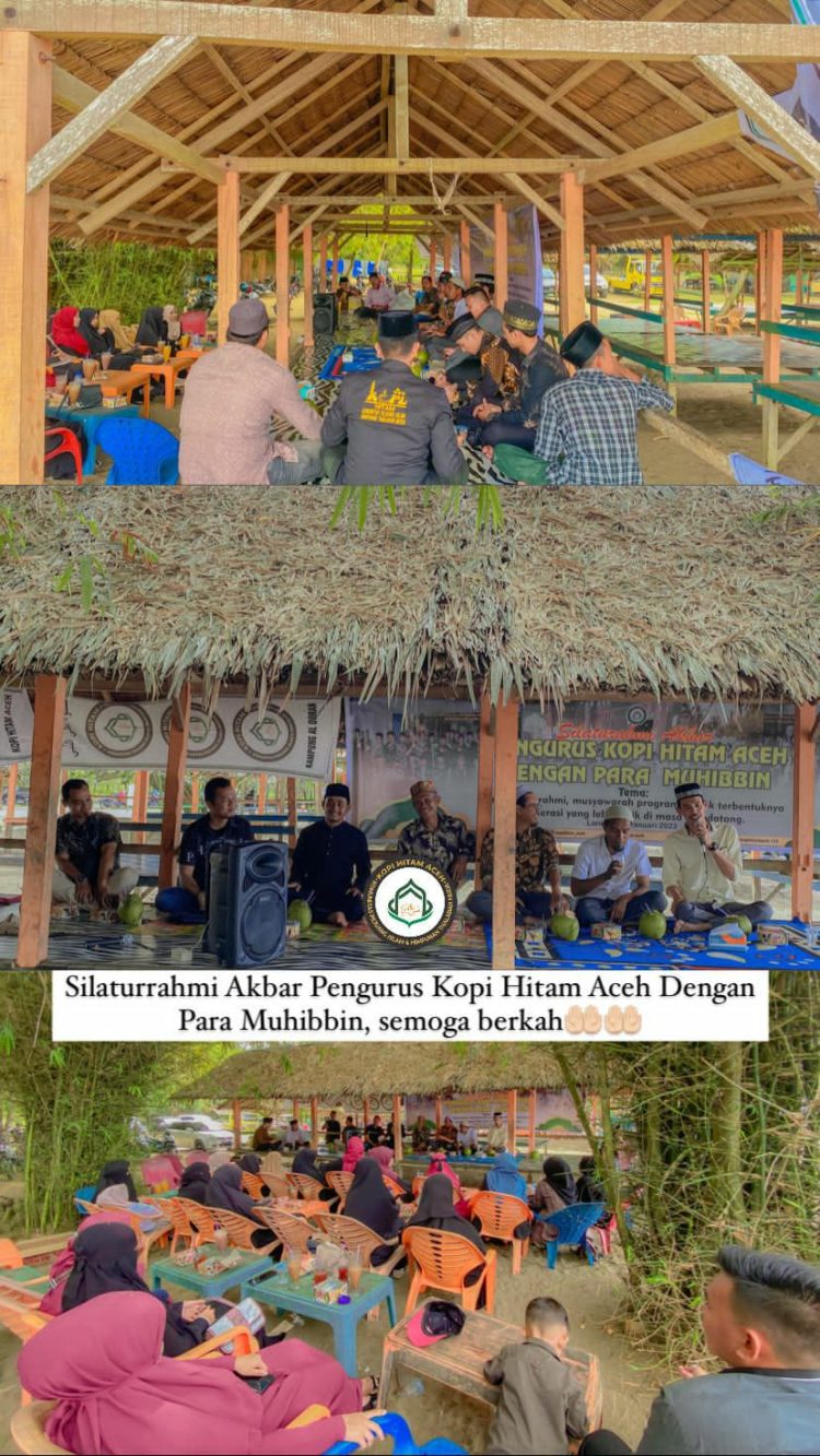 Kopi Hitam Aceh Mengelar Acara Silaturrahmi Akbar dengan Para Muhibbin