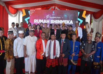 Wali Kota Surabaya Eri Cahyadi menghibahkan asset Pemkot Surabaya di Jalan Nginden Baru 6 No. 28 Surabaya sebagai Rumah Bhinneka