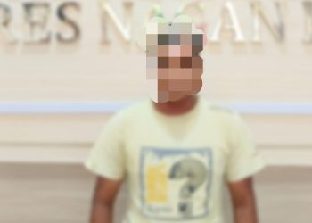 Pelaku pelecehan seksual SN (45 tahun) warga salah satu Gampong Kecamatan Seunagan