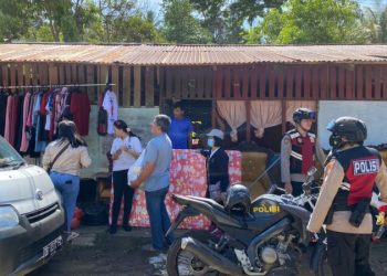 Sat Samapta Polresta Manado melaksanakan patroli Presisi di seputaran Kota Manado, Selasa (31/1/2023)