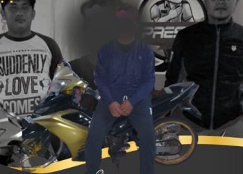 Seorang pemuda berinisial RW (23) dibekuk Tim Opsnal Polsek Malalayang atas kasus pencurian kendaraan bermotor (curanmor)