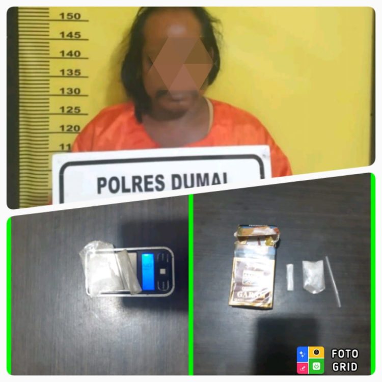 Pelaku MS Alias SL (42) warga Kelurahan Lubuk Gaung Kecamatan Sungai Sembilan