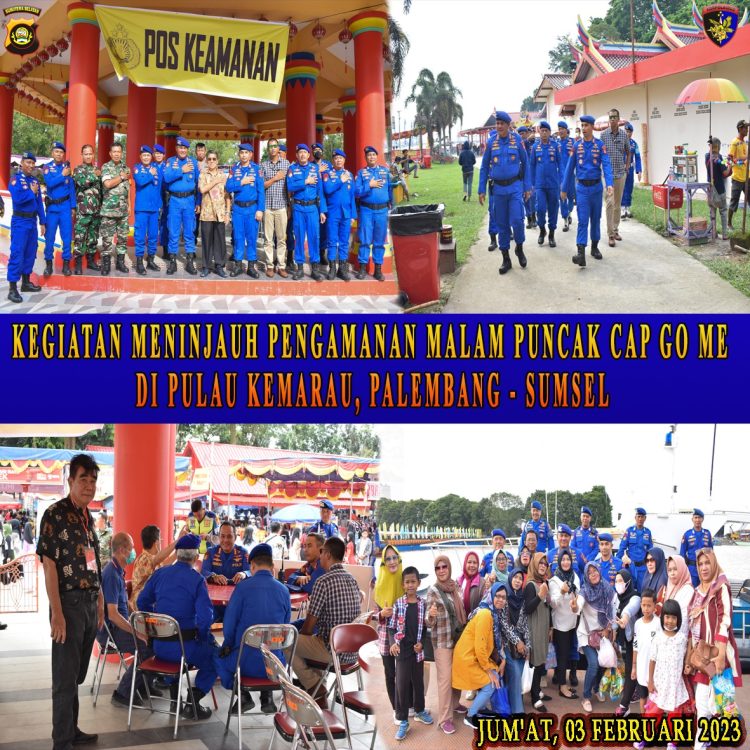 Ribuan Umat Budha dan masyarakat Palembang, tumpah ruah dalam memperingati malam puncak Cap Go Me di Pulau Kemarau Palembang