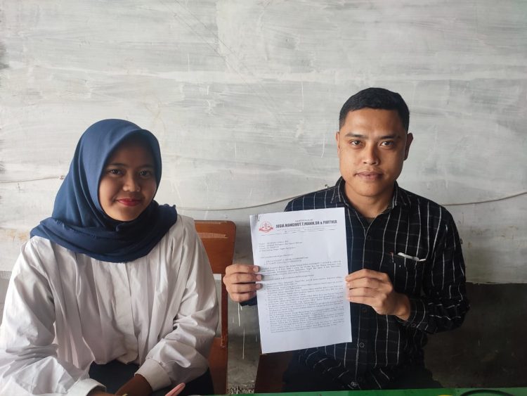 Kantor Hukum Josia Mangihut T Manik, SH & Partner melakukan somasi kepada Calon Pangulu Bah Jambi II yang bernama Rahman