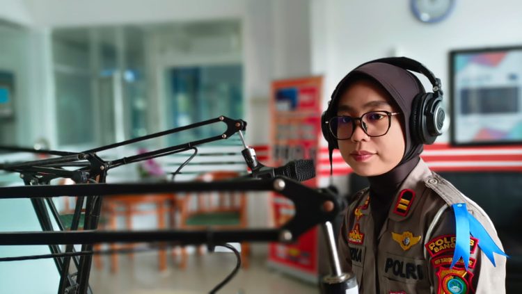 Kasat Lantas Polres Bangka Iptu Rizka Siti Amalia, S.Tr.K
