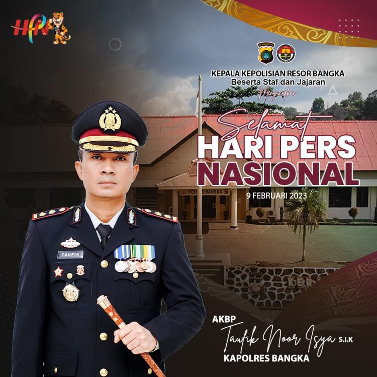 Kapolres Bangka AKBP Taufik Noor Isya, S.I.K