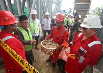 PT. Pema Global Energi (PGE) mulai melakukan pemboran sumur migas A-55A yang terletak di Kecamatan Syamtalira Aron, Aceh Utara