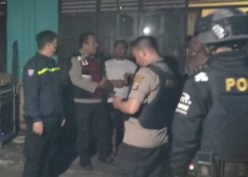 Polresta Manado bersama Polsek Jajaran melaksanakan patroli Sibulan (sikat Pemabuk Jalanan), Sabtu (11/2/2023) malam