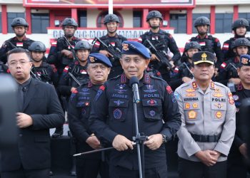 Komjen Pol Anang di Lapangan Mako Korbrimob Polri, Kelapa Dua, Depok, Senin, 13 Februari 2023