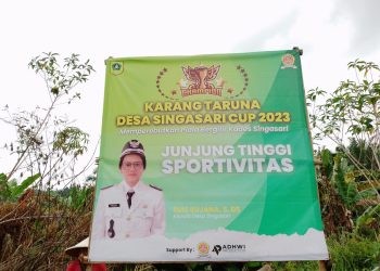 Karang Taruna Desa Singasari Cup 2023 Kembali digelar setelah lebih kurang 2 tahun vakum akibat wabah dunia Pandemi Covid-19