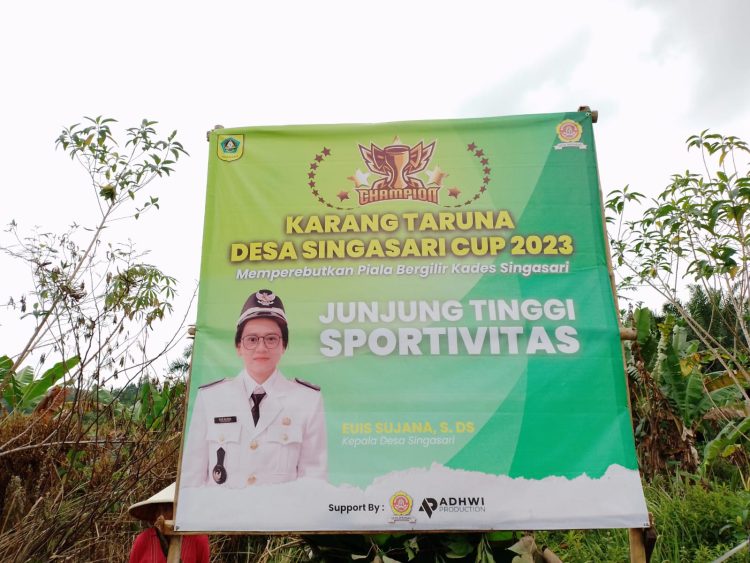 Karang Taruna Desa Singasari Cup 2023 Kembali digelar setelah lebih kurang 2 tahun vakum akibat wabah dunia Pandemi Covid-19