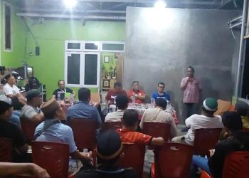 Boven saat memberikan "closing Statement" pada rapat internal DPD Appsi Kota Bitung, yang digelar disekretariat organisasi 13 Feb 2023