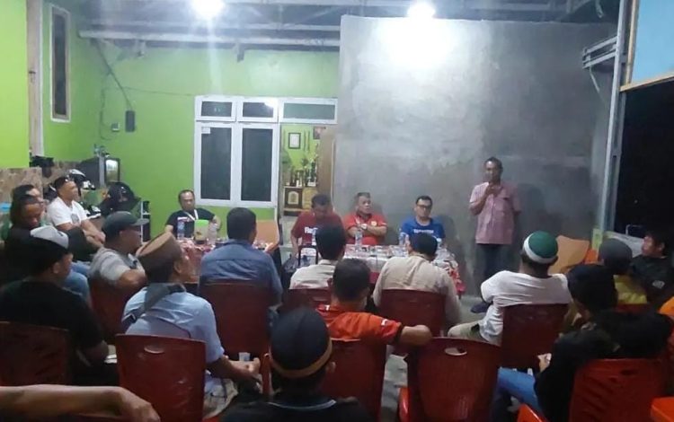 Boven saat memberikan "closing Statement" pada rapat internal DPD Appsi Kota Bitung, yang digelar disekretariat organisasi 13 Feb 2023