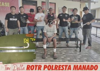 Tim Delta Resmob On The Road Sat Reskrim Polresta Manado mengamankan seorang lelaki yang diduga melakukan pidana penganiayaan dengan senjata tajam ( sajam) yang terjadi di Kelurahan Buha Kecamatan Mapanget