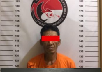 Tersangka CA Als IL dan barang bukti