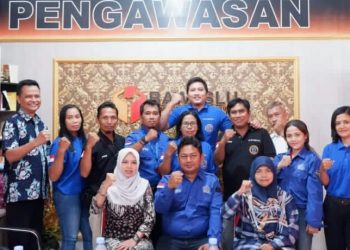 Bawaslu (Badan Pengawas Pemilu) Kabupaten Kediri menerima audensi PJI (Persatuan Jurnalis Indonesia) DPC Kediri Raya di Kantor Bawaslu Kabupaten Kediri