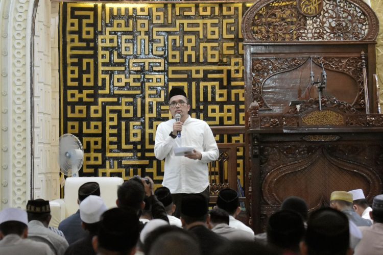 Pj Walikota Sabang dalam ceramah peringatan Isra’ Mi’raj Nabi Muhammad SAW tahun 1444 H/ 2023 M