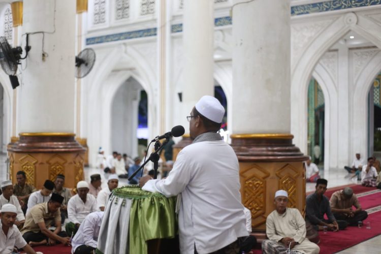 Pemerintah Kabupaten Aceh Utara menggelar kegiatan memperingati Isra' dan Mikraj Nabi Besar Muhammad SAW tahun 1444 H, bertempat di Masjid Agung Baiturrahim Lhoksukon