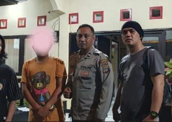 SST (23), pelaku Pencurian Handphone yang terjadi di Cafe Resto Scandic House Lippo Plaza Mapanget pada Jumat (17/2/2023) sekitar pukul 16.00 WITA
