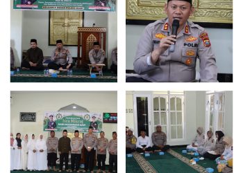 Polres Dairi Peringati Isra' Mi'raj Nabi Muhammad SAW 1444/2023 M, Senin 20-02-2023 pagi hari di Mesjid Husnul Khotimah Polres Dairi