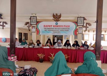 Rapat Konsultasi TP PKK Desa GAMBARSARI Purbalingga