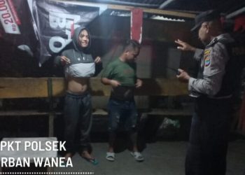 Polsek jajaran personel Polsek jajaran melaksanakan patroli Sibulan (sikat Pemabuk Jalanan), Selasa (21/2/2022) pukul 22.00 WITA