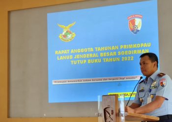 Primer Koperasi (Primkopau) Jb Sudirman/Kota Purbalingga menggelar Rapat Anggota Tahunan (RAT) Primer koperasi TNI Angkatan Udara bertempat di Aula Suewarno Lanud JB Sudirman Kota Purbalingga