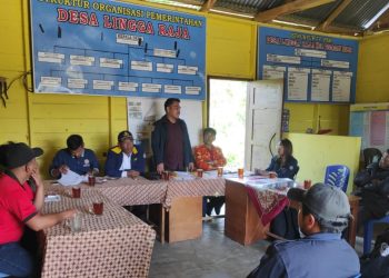 Karang Taruna kabupaten Dairi konsolidasi di desa untuk menjalankan program kerja Bidang pertanian membentuk unit kerja taruna tani setiap desa di Kabupaten Dairi