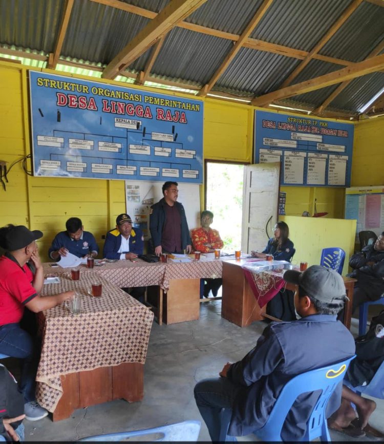 Karang Taruna kabupaten Dairi konsolidasi di desa untuk menjalankan program kerja Bidang pertanian membentuk unit kerja taruna tani setiap desa di Kabupaten Dairi