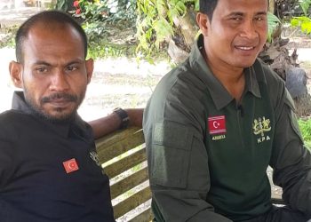 Ketua KPA wilayah Nagan Raya Tgk. Azhari. RA melalui Wakil Panglima (Wapang) KPA Jamalludin