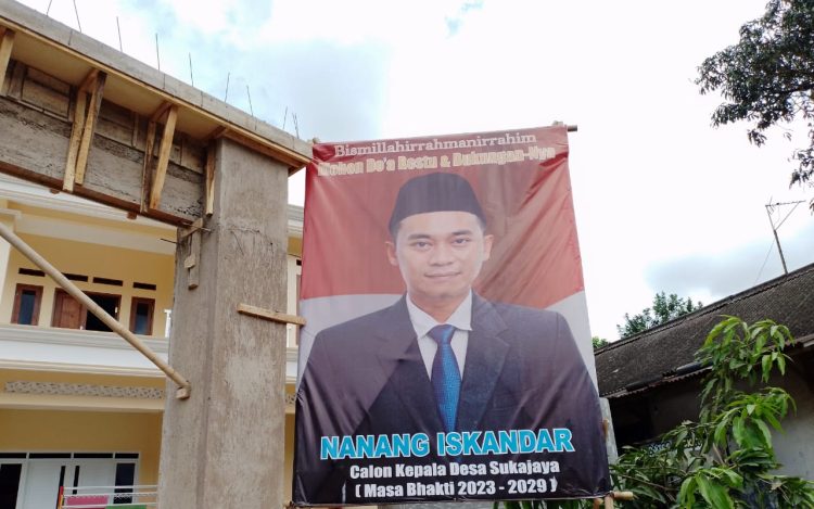 Nanang Iskandar Putra Asli Desa Sukajaya,Calon Kepala Desa Periode 2023 - 2029