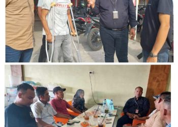 Puluhan warga Aceh utara mengadu permasalahan pembebasan lahan pembangunan Waduk tersebut ke Yayasan Advokasi Rakyat Aceh (YARA)