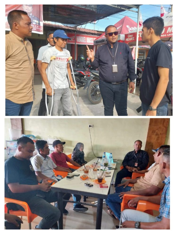 Puluhan warga Aceh utara mengadu permasalahan pembebasan lahan pembangunan Waduk tersebut ke Yayasan Advokasi Rakyat Aceh (YARA)