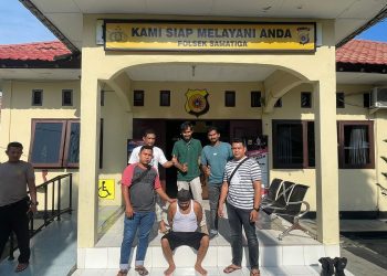 Polres Nagan Raya berhasil menangkap TRB (50 tahun), salah seorang pelaku KDRT di salah satu Gampong di Kecamatan Tadu Raya