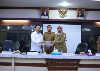 (Penjabat) Pj Bupati Nagan Raya, Fitriany Farhas, AP. S.Sos.,M.Si, menghadiri Entry Meeting bersama Badan Pemeriksaan Keuangan Republik Indonesia (BPK RI) Perwakilan Aceh