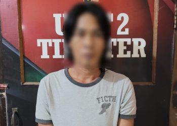 AAI (43) warga Kel. Pilang Kec. Kademangan semenjak 2021 harus berakhir usai ditangkap Tim Opsnal Sat Reskrim Polres Probolinggo Kota, Selasa (28/02/2023) sore