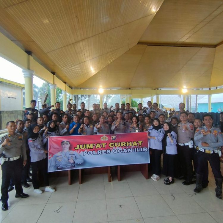 Kapolres Ogan Ilir AKBP Andi Baso Rahman, S.H., S.I.K., M.Si di dampingi Kasat Lantas Polres Ogan Ilir AKP Putu Eka Dhenda Jayanti, S.I.K menerima Pengaduan dan Keluh Kesah anggota Dishub Kabupaten Ogan Ilir