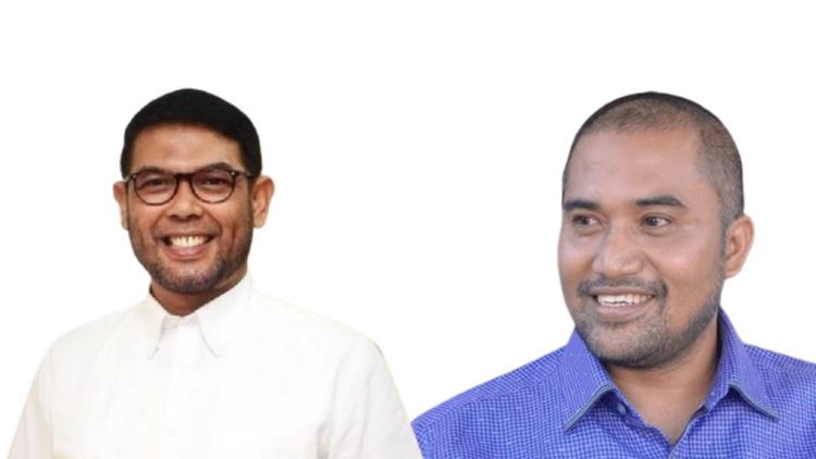 Ketua Yayasan Advokasi Rakyat Aceh ( YARA) Pusat, Safaruddin, SH, dan Nasir Djamil, anggota Komisi III DPR RI