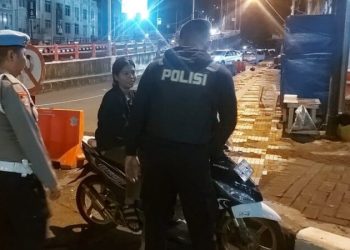 Personel Polresta Manado Kembali melaksanakan kegiatan rutin yang ditingkatkan (KRYD) Minggu (5/3/2023) Malam