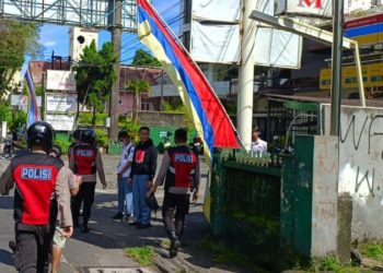 Satuan Samapta Polresta Manado meningkatkan patroli untuk mengantisipasi gangguan keamanan dan ketertiban masyarakat (kamtibmas) serta tawuran antar pelajar