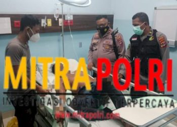 Briptu Kris Nahak mendapat perawatan intensif di Rumah Sakit Bhayangkara (RSB) Titus Uly Kupang