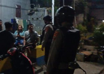 Satuan Samapta Polresta Manado laksanakan Patroli Presisi dan sapa warga serta berikan Himbauan Keamanan dan ketertiban masyarakat di Wilayah Hukum Polresta Manado