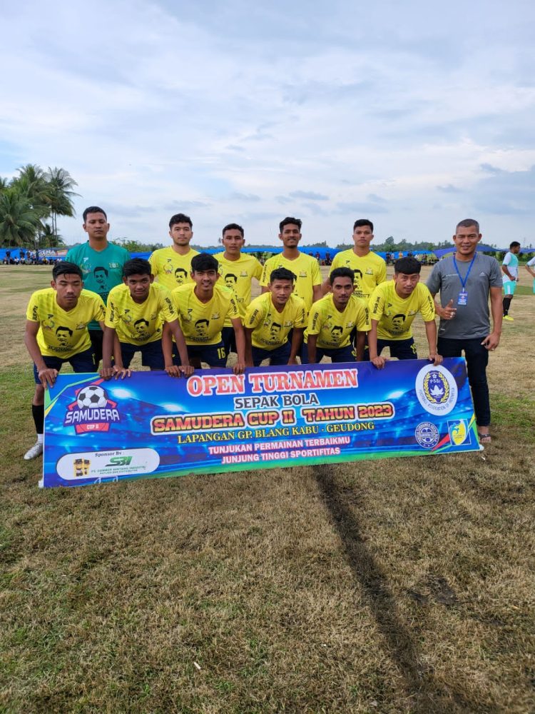 RHIP Fc (Rakan Haji Ilham Pangestu) mengalahkan tim Brunai Fc dengan skor 2 : 1, pada open turnamen Samudra Cup II 2023