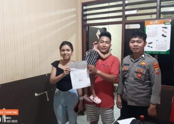 Personel Polsek Tuminting melaksanakan mediasi permasalahan KDRT (Kekerasan Dalam Rumah Tangga)