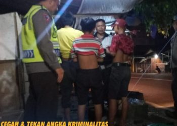 Personel Polresta Manado dan jajaran terus melakukan Patroli Sibulan (sikat pemabuk jalanan), Jumat (10/03/2023).