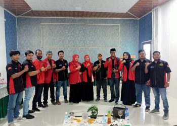 Acara silaturrahmi dan konsolidasi partai Aceh Wilayah Nagan Raya, Minggu (12/03/23) dikawasan Ujong Fatihah kecamatan Kuala kabupaten Nagan Raya