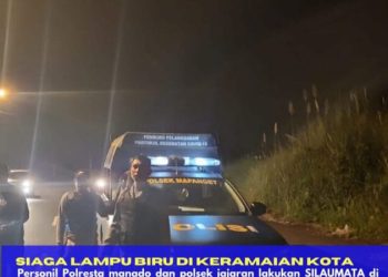 Polsek Mapanget Polresta Manado menggelar Patroli untuk melaksanakan patroli malam pada jam-jam rawan terjadinya tindak kejahatan seperti di objek vital, pemukiman warga, jalanan sepi dan daerah rawan akan kejahatan