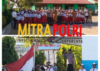 Pasukan DOBRAK Polsek Lobalain gencarkan kegiatan masuk sekolah